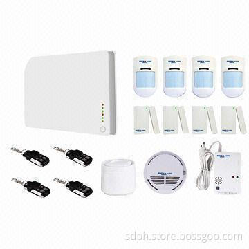 Multi-language Wireless Home Security Burglar-proof Intruder Alarm System with CE, RoHS, PAHS Marks